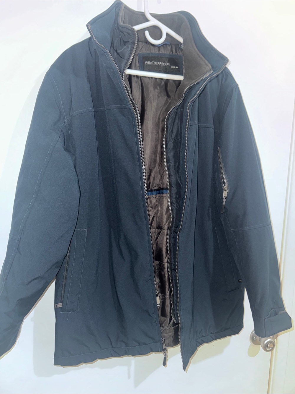 Weatherproof Men’s Navy Blue Performance Jacket